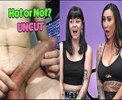 Hot or Not? Uncut Big Cock Solo jerk Reaction from 不太皮