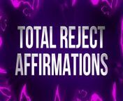 Total Reject Affirmations for Pussy Denied Losers from fate gomao puberty right festival