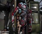Deathrap Fuckes Gaige In a Porta Potty With Its Massive Robo Cock from its hannah patreon