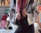 Alexa Bliss in leggings from alexa bliss are shows his vagina