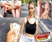 GERMAN SCOUT - SKINNY TEEN LYA PICKED UP AND FUCKED FOR CASH from chra chupa lya