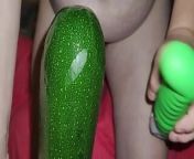 Huge Squash Makes My Cunt Squirt Like A Fountain. from bbw squashes
