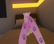I get orgasm denied 4 times in Vrchat from vrchat cum for me joi