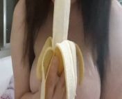 Fucking Banana from big fuck sex fucking banana