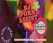 Shemale BJs Porn Assist LOOPER Listen as you watch the kinky shemale porn from listen porn