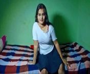 Cute face Desi hot college girlfriend fucked before New year from fsiblog desi hot college girl first time with lover mms mp4