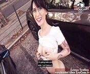Skinny German Teen with glasses picked up for a real sex date in a car from tinder teens first black cockthis video is a courtesy of pornhub visitthem to browse more videos