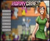 HornyCraft Minecraft Parody Hentai game PornPlay Ep.33 the witch sucks Steve huge cock while he talks to Alex from minecraft alex sex