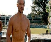 Celebrity Hunk Adam Demos shirtless scenes from real desi shirtless