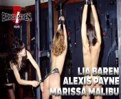 BRUCESEVEN- The Dungeon - Lia - Marissa and Alexis from marissa nasution sex video