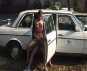 anal taxi sex on public street from anal taxi sex