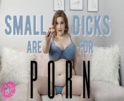 Porn Addiction Therapy: Small Dicks Are For Porn from goon to big white cock for porn mommy porn addict hypno