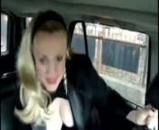 Sashka Vaseva sings and shows her amazing big boobs in a car from sashka