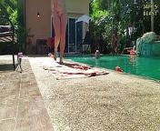 Nude Poolparty! - Amateur Russian Couple - Pattaya Vacations from ning patinya nude galleryx sonaxi ki foki