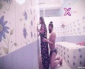 Indian Bhabhi Has Sex With Young Boy in Bathroom from indian bhabhi has sex with dever hot cock sucking and pussy fucking with desi bhabhi getting fucked hard full length