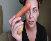 VEGETABLE CHALLENGE!!! I fuck my way through my pantry. from my way sex