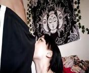 Tiktoker Recording Blowjob and Taking a Lot of Cum in the Mouth Ft. Amber Kai from katiana kay tiktokers