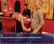 Lily of the Valley - Crazy Cheating Wife Jerks Off to a Random Old Guy at Dinner Table near her Cuckold Husband - #5 from danny fantom hentai sex comic