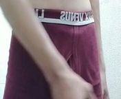 Indian pune college boy with monster cock in Lux underwear from pune hostel hot gay
