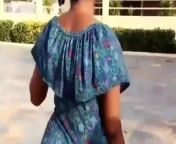 African fat booty beauty in dress from kruthika in drush