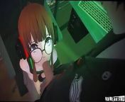 Gamer Girl Slut Sucks Dick from anime gamer girl