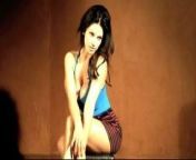 Denise Milani Sexy Striped Skirt - non nude from hama malini sexy videoexy bollywood heroines xxx kamsutr