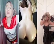 Girls choose Big Black Cock over Whiteboy Dicklets (TikTok) from tiktok ‘choose your girlfriend’ challenge with big naked tits babe