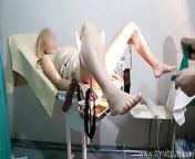 blonde exam from sisters tied chair
