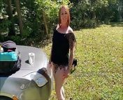Nudist Tramping Around Outside from bbw booty naked