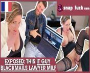 GOTCHA! Watch me fuck the lawyer bitch! SNAP-FUCK.com from my poran snap top