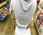 Fucked ebony Walmart worker booty interracial from azn bbl