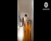 Ex wife and husband sex in side a bathroom from camera in side