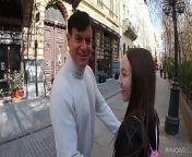 Petite Russian Does Not Want to Be a Tourist, She Wants to Try a Threesome! from first night matt