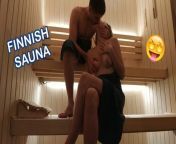 Tutorial: how to get Maximum Pleasure in Finnish Sauna from pawg bathing teases