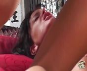 A short conversation with this brunette and her fucker lead to some major anal fucking from holly wellin