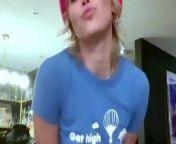 Miley Cyrus - Bending Over In Little Shorts from little bending over in short skirt