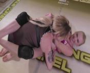 Amity Churchill vs Nova Pain - REAL Women's Wrestling! from vs women real sex to man xxx video com