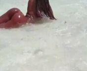 zahia dehar beach from zahia dehar nude pussy and tits in public 16 jpg