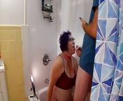 Andy gets a nice closeup of Liza pssing before cumming and pissing on her! from village andy bathroom