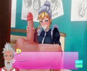 Heroes University H - Serious blonde gives me a hand (7) from hand h