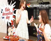ClubSweethearts Cake Decorating Day with Janys Brones and Jane White from janis sex video xx12 13 15 16
