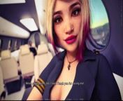 Stewardess Mimi Blonde Slutt Gets Fucked Hard in Her Pink Pu from mimi chakraborty nude pu
