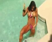 Tatiana topless at the pool from tammana movie booby naked fake