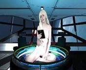 Sci Fi Naked Reading. Part 7. Julia V Earth from 7 sex girl v