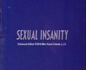 Sexual Insanity (1974) (Soft) - MKX from horror sparit movie