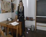 St Mackenzie's - Melissa Strips & Makes You Cum for Her In Class from st mackenzies
