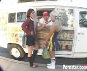 Double cream flavor ice cream for Aubrey Addams and Dahlia Denyle from creamy panty wet picww com sixxx bf video