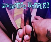 Ripped Pantyhose Footjob &amp; SQUIRTING from www father amp daughter xxx watch