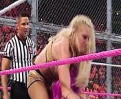 WWE - Sasha Banks gets thrown by Charlotte Flair from wwe divas charlotte big boobs sex