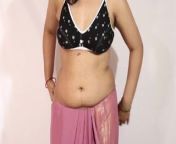 Perfect Saree draping video Priyanka Kakkar from akriti kakkar in bikini